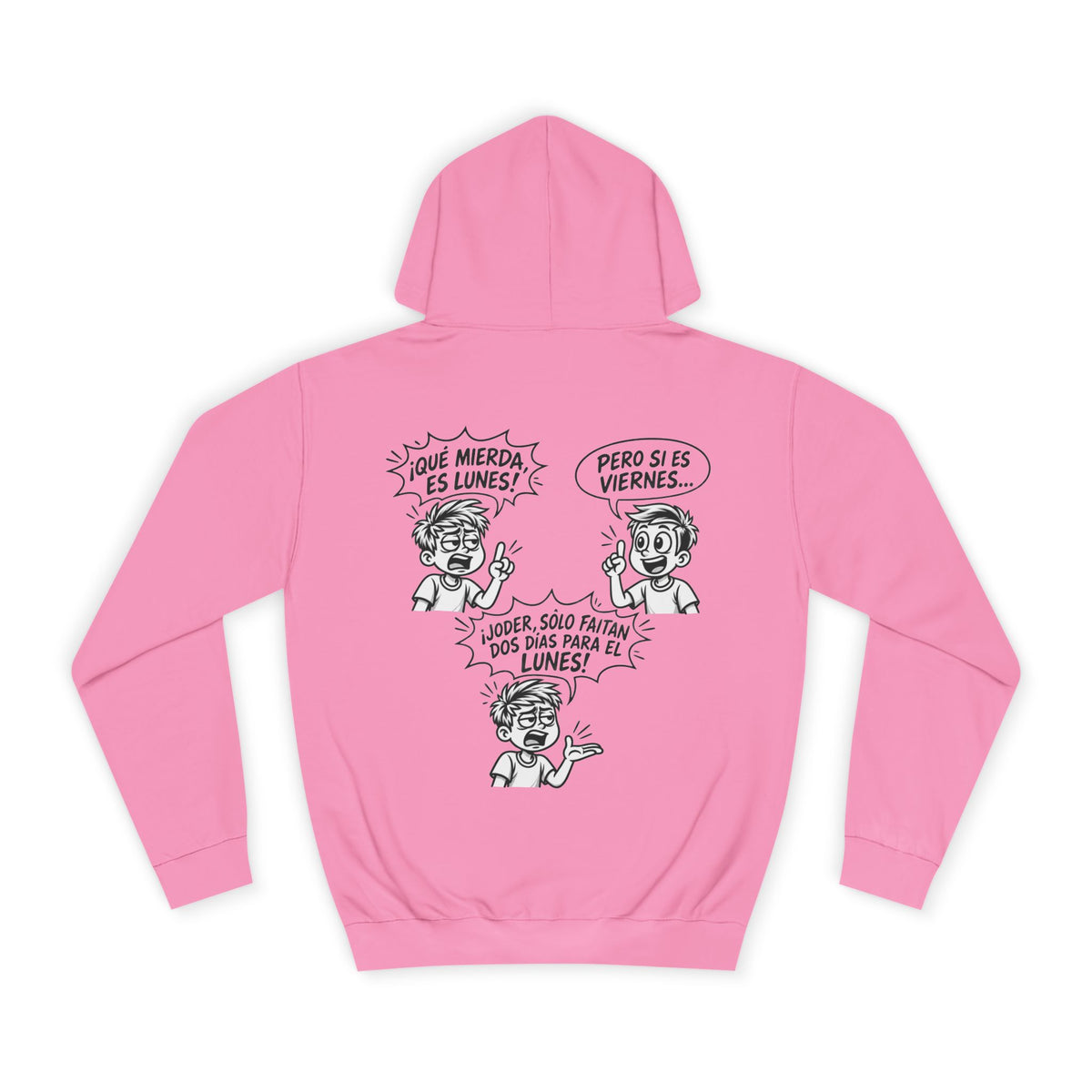 Sudadera "¡Qué Mierda, Es Lunes!" | Detallia