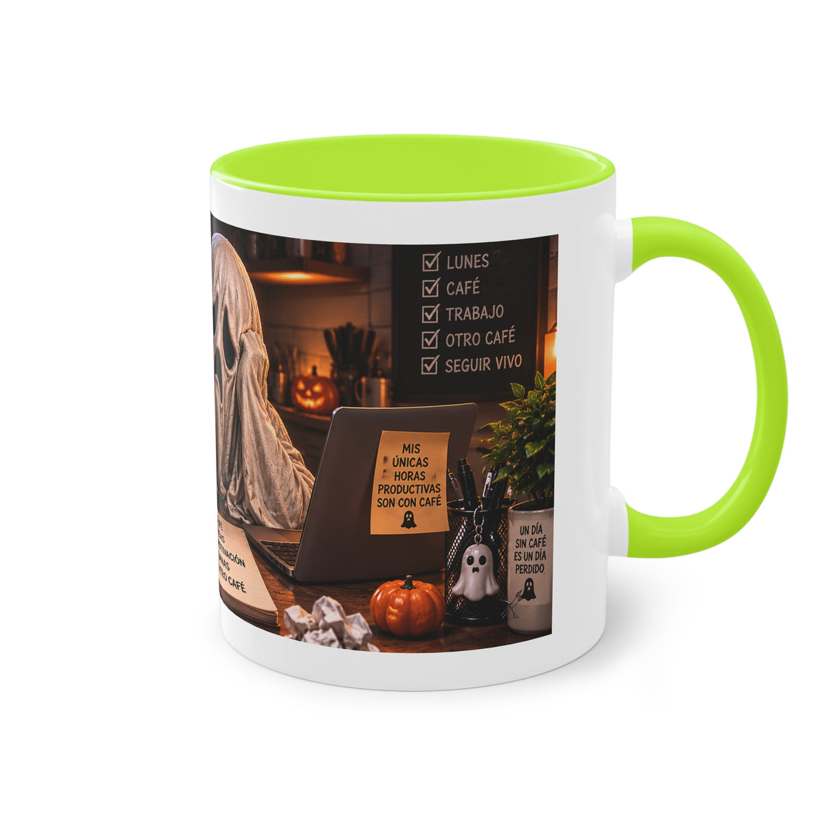 Taza No Hay Café de Halloween | Detallia
