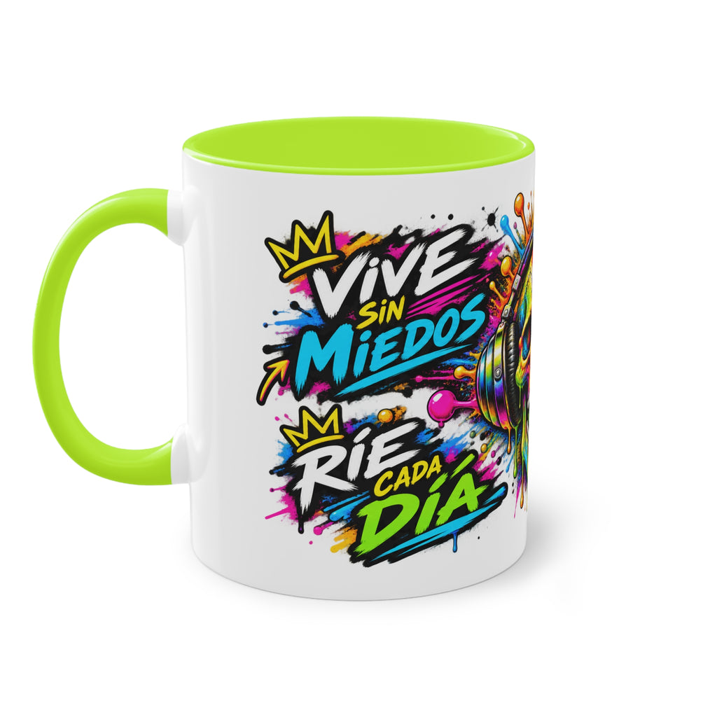 Taza Calavera Vive Sin Miedos | Detallia