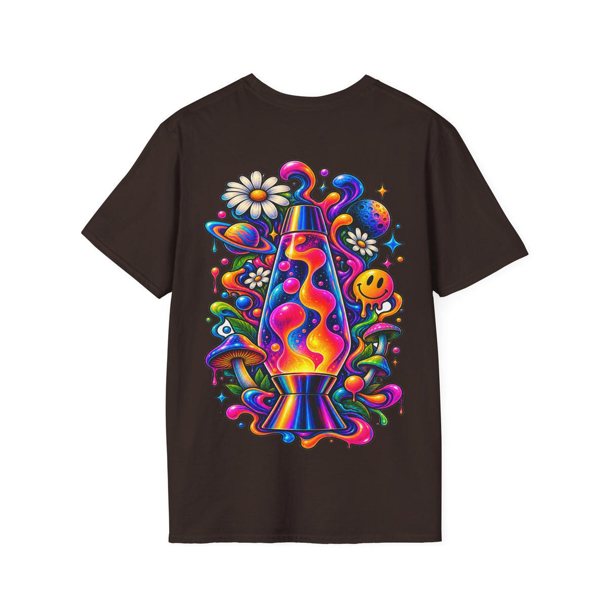Camiseta Lámpara de Lava Psicodélica | Detallia