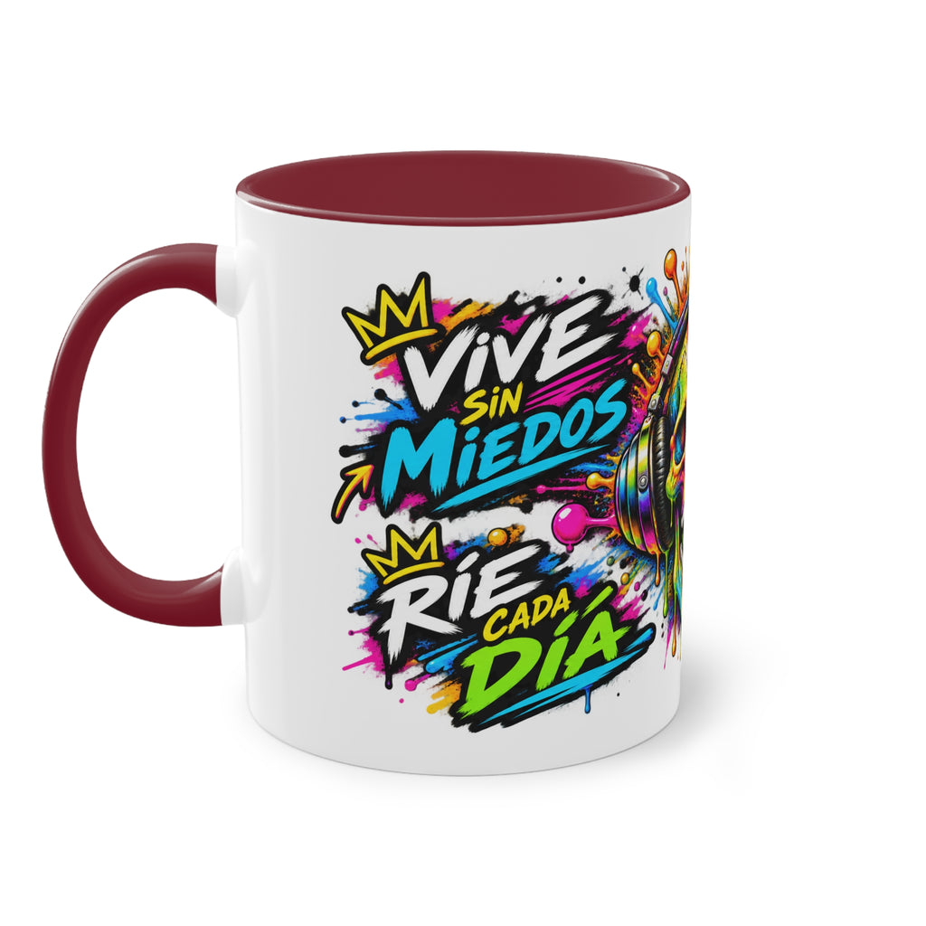 Taza Calavera Vive Sin Miedos | Detallia