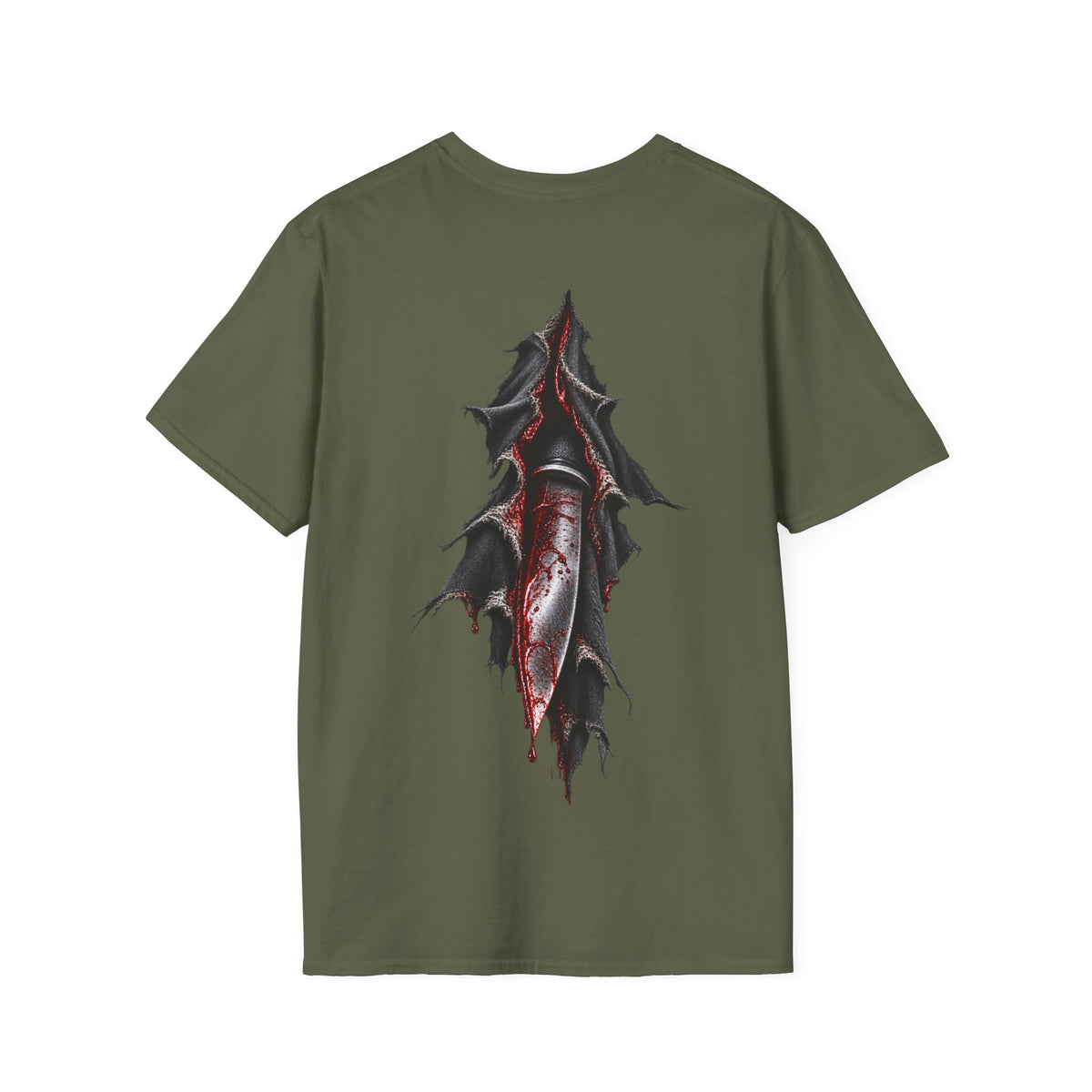 Camiseta Cuchillo Ensangrentado | Detallia