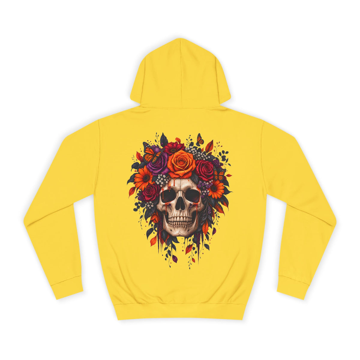 Sudadera Calavera Floral | Detallia
