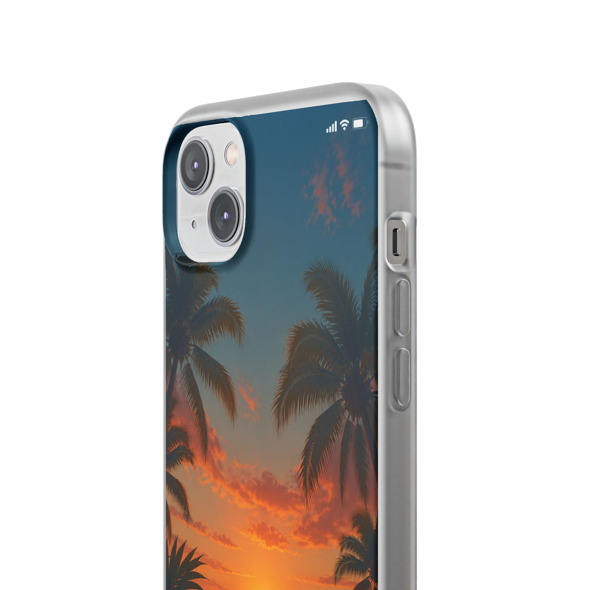 Funda Móvil Llamada Atardecer Tropical | Detallia