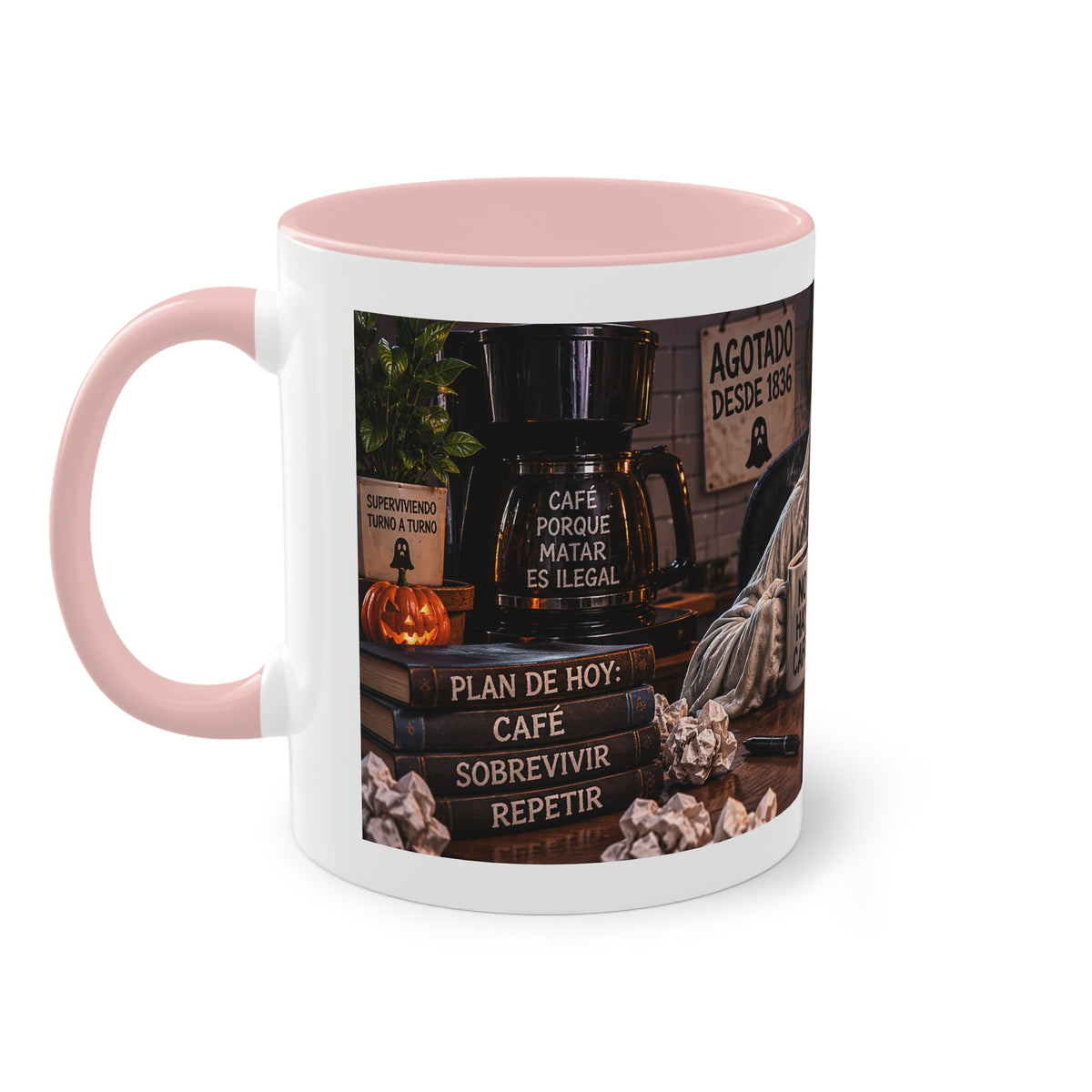 Taza No Hay Café de Halloween | Detallia