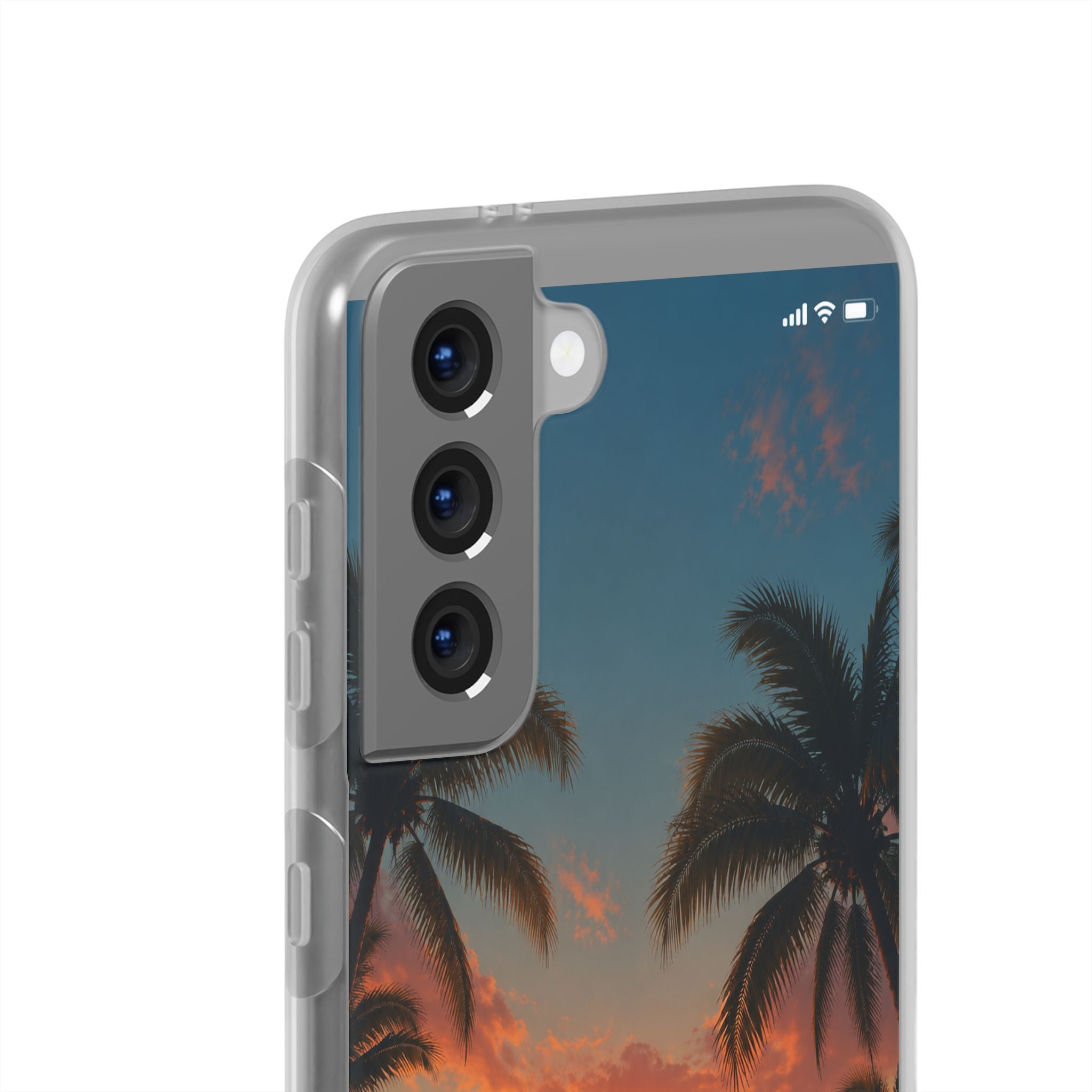 Funda Móvil Llamada Atardecer Tropical | Detallia