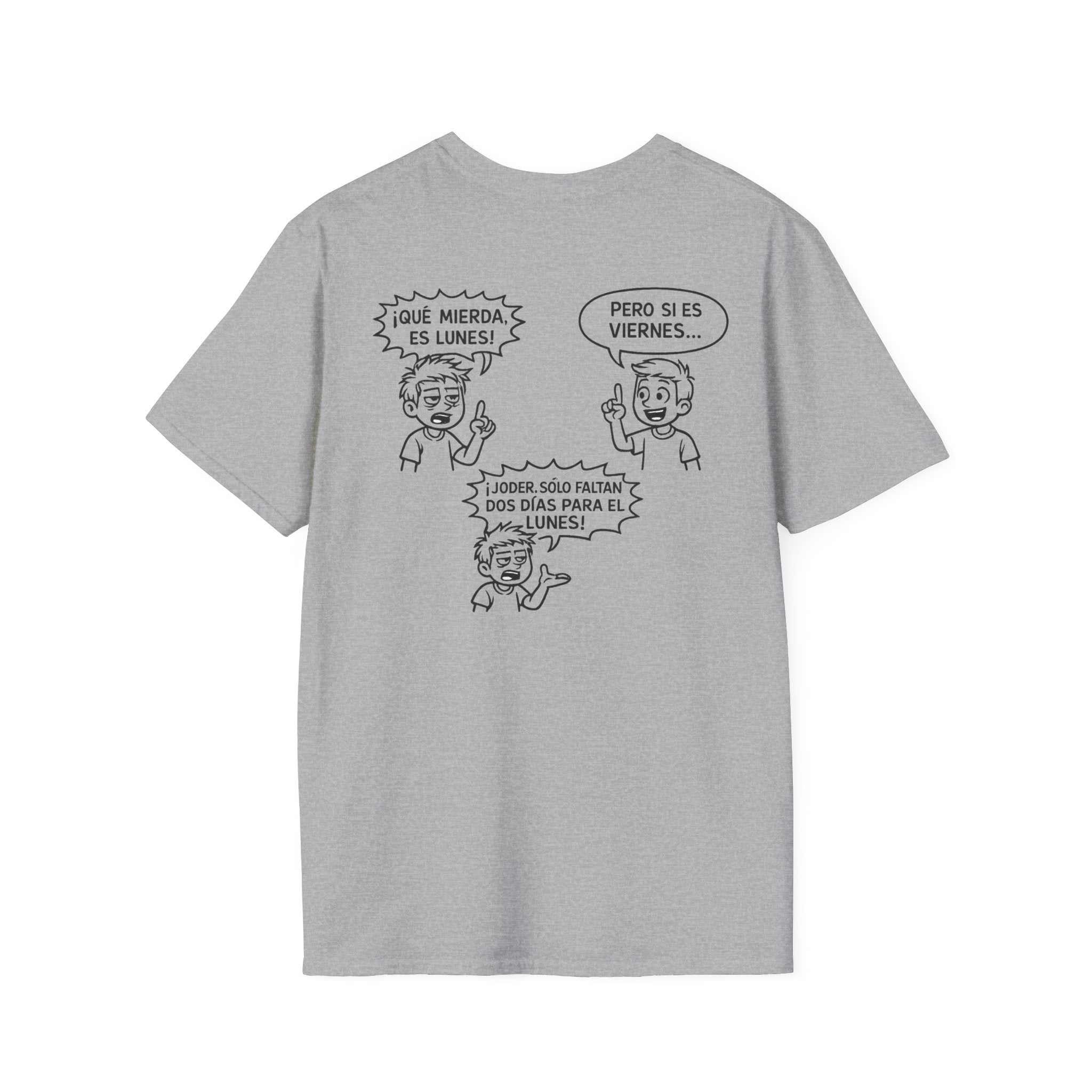 Camiseta "¡Qué Mierda, Es Lunes!" | Detallia