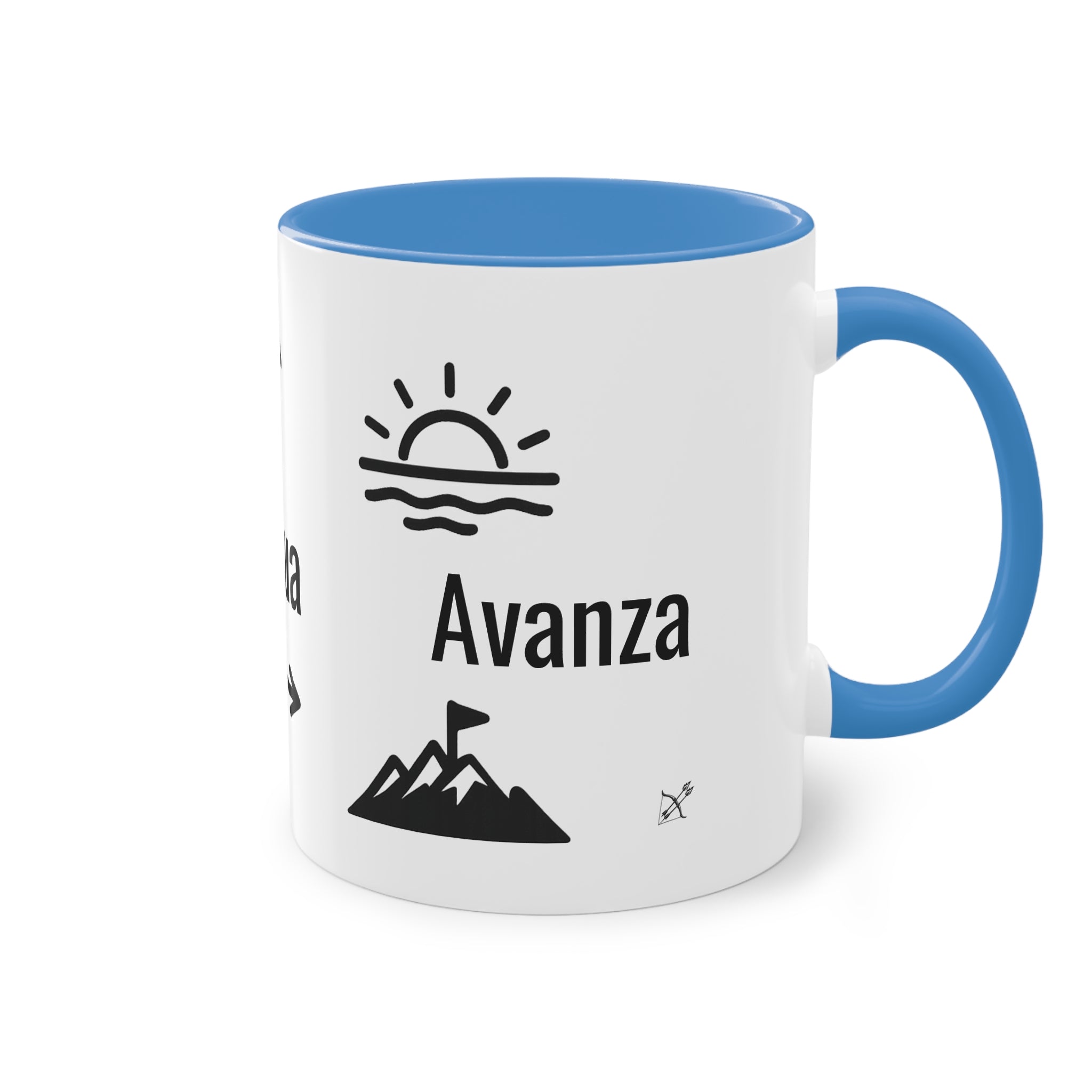 Taza "Acepta, Actúa, Avanza" | Detallia