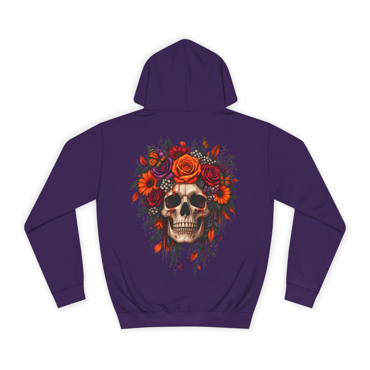 Sudadera Calavera Floral | Detallia