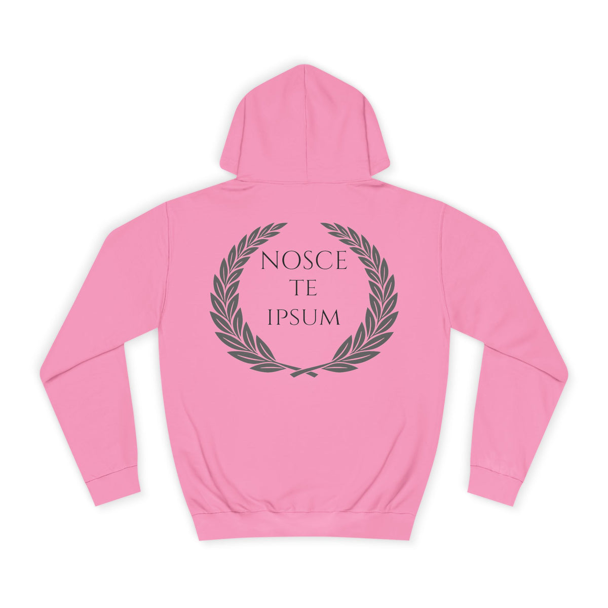 Sudadera Estoica "Nosce Te Ipsum" | Diseño Clásico con Corona de Laurel | Detallia