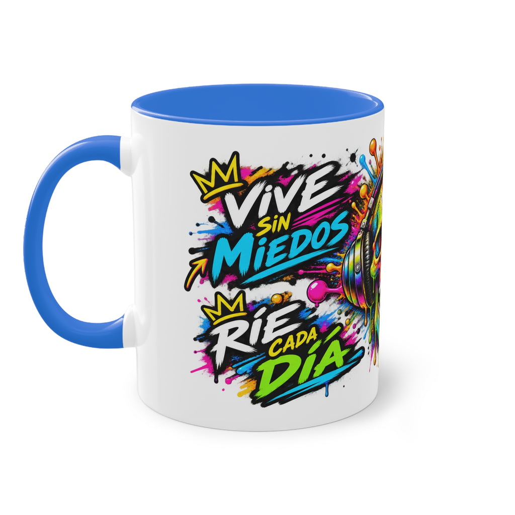 Taza Calavera Vive Sin Miedos | Detallia