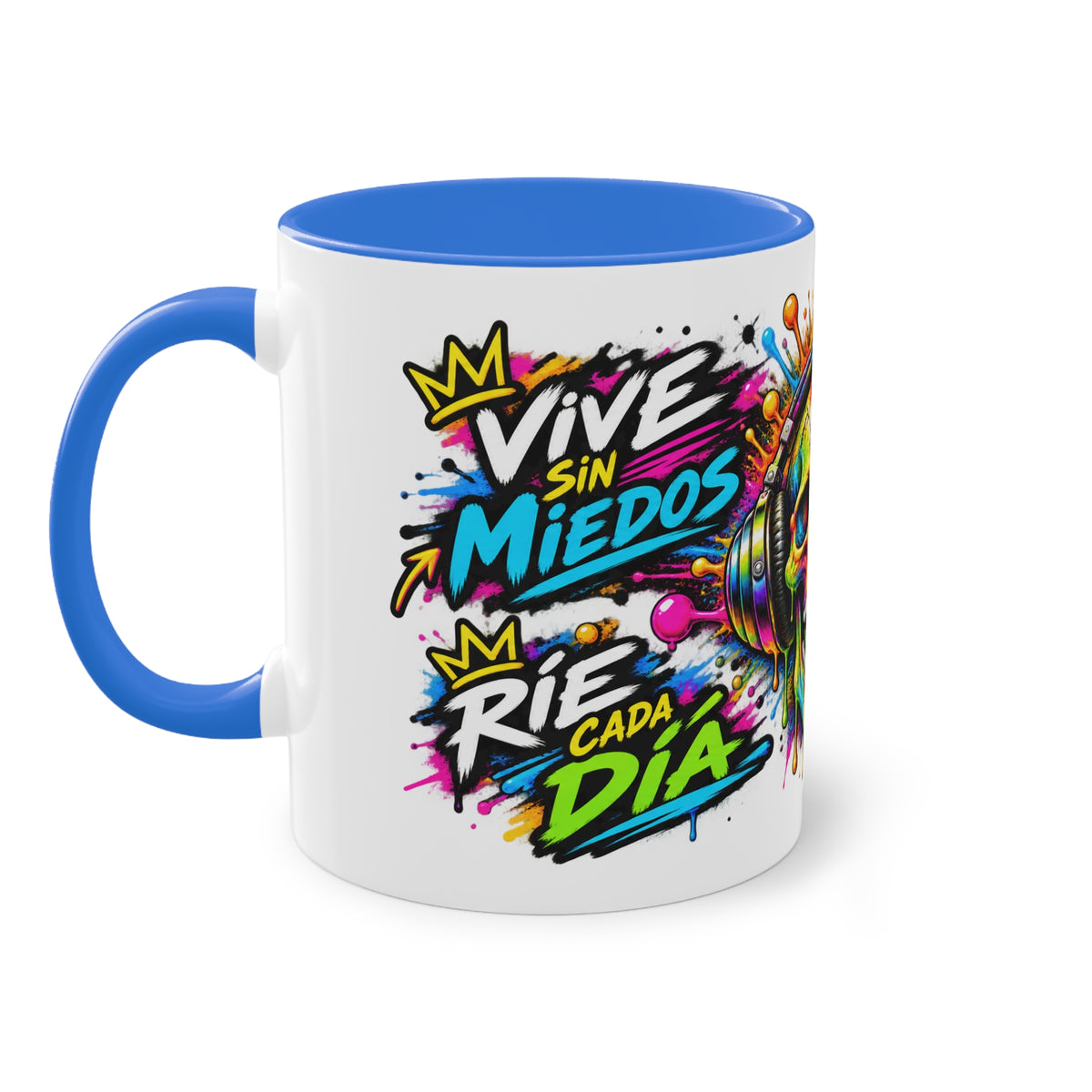 Taza Calavera Vive Sin Miedos | Detallia