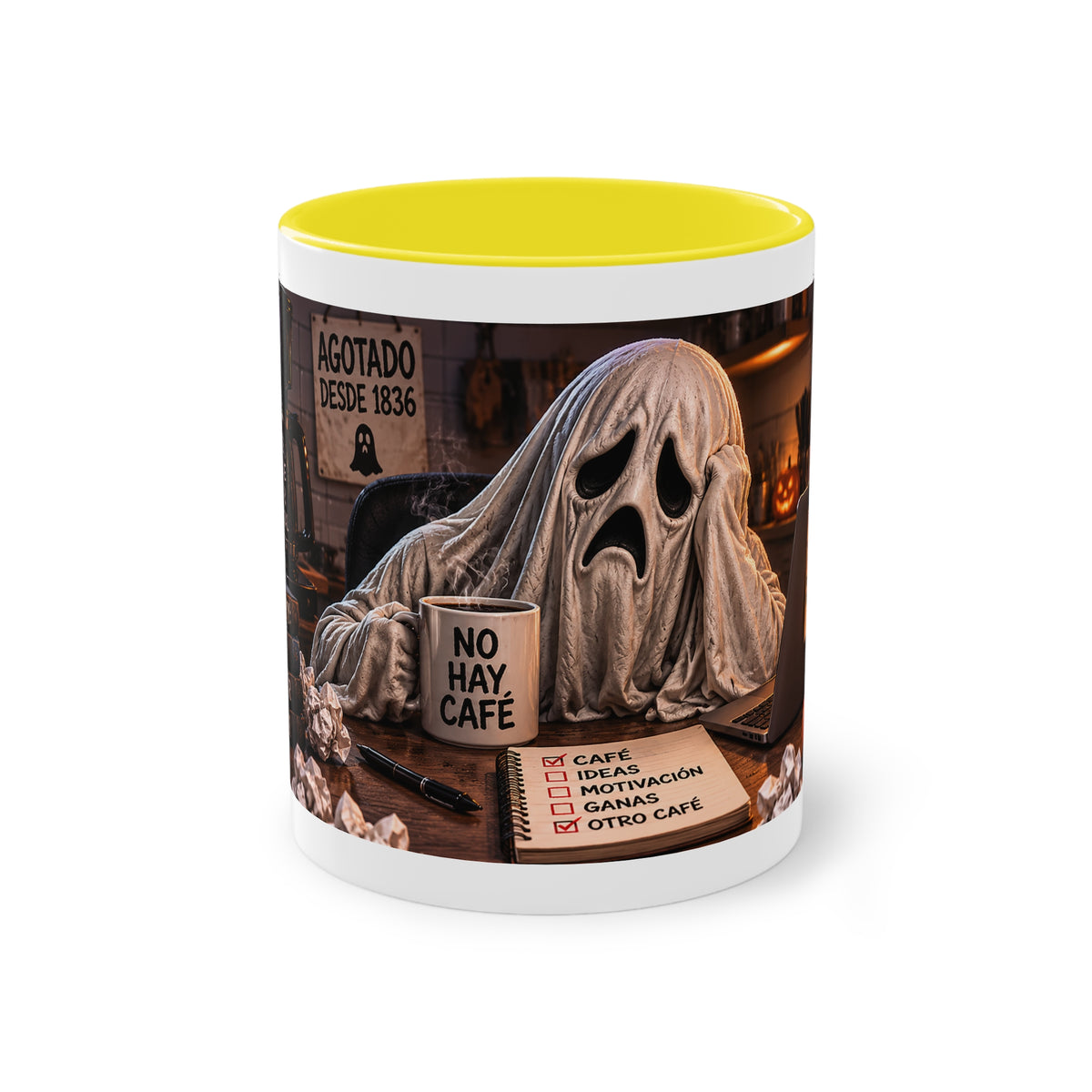 Taza No Hay Café de Halloween | Detallia