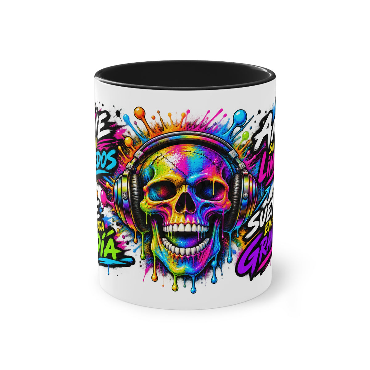 Taza Calavera Vive Sin Miedos | Detallia