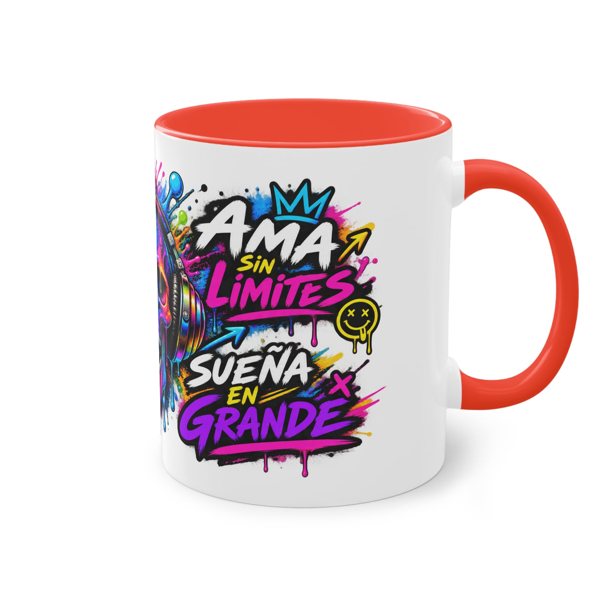 Taza Calavera Vive Sin Miedos | Detallia