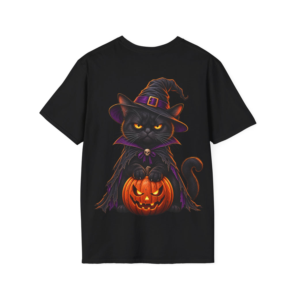 Camiseta Gato Brujo de Halloween | Detallia