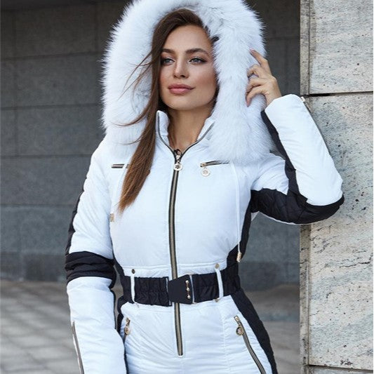 Conjunto de Esquí con Capucha