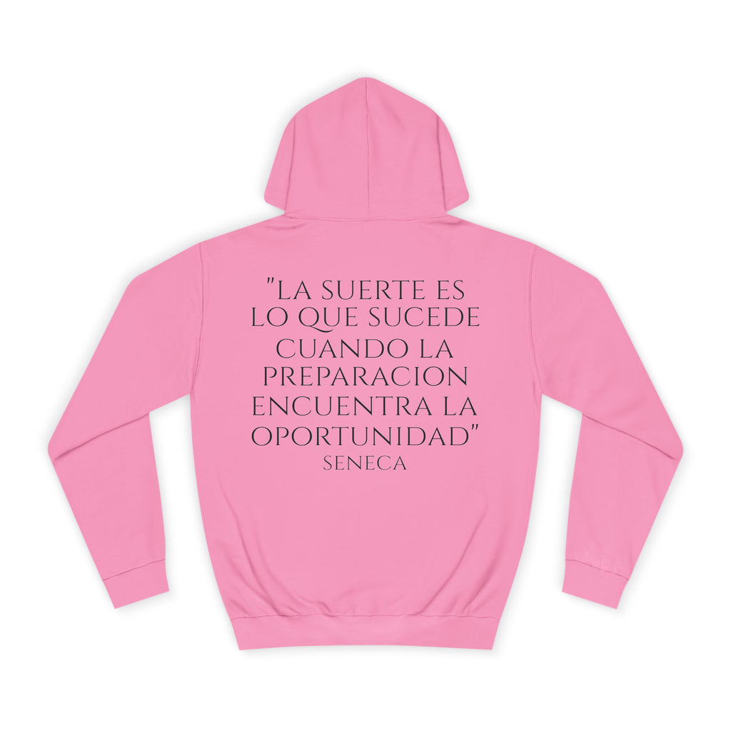 Sudadera "La Suerte Favorece a los Preparados" | Detallia