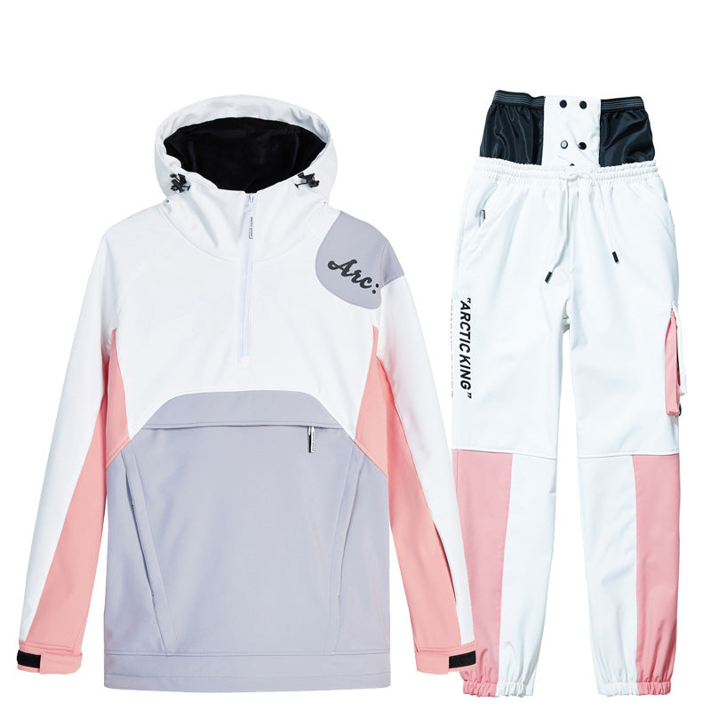 Conjunto de Esquí Cortavientos de Invierno