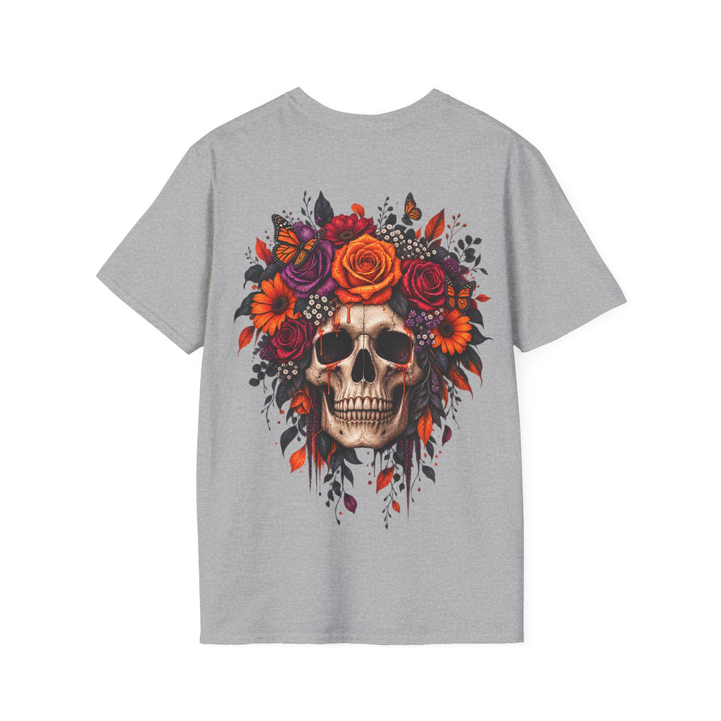 Camiseta Calavera Floral | Detallia