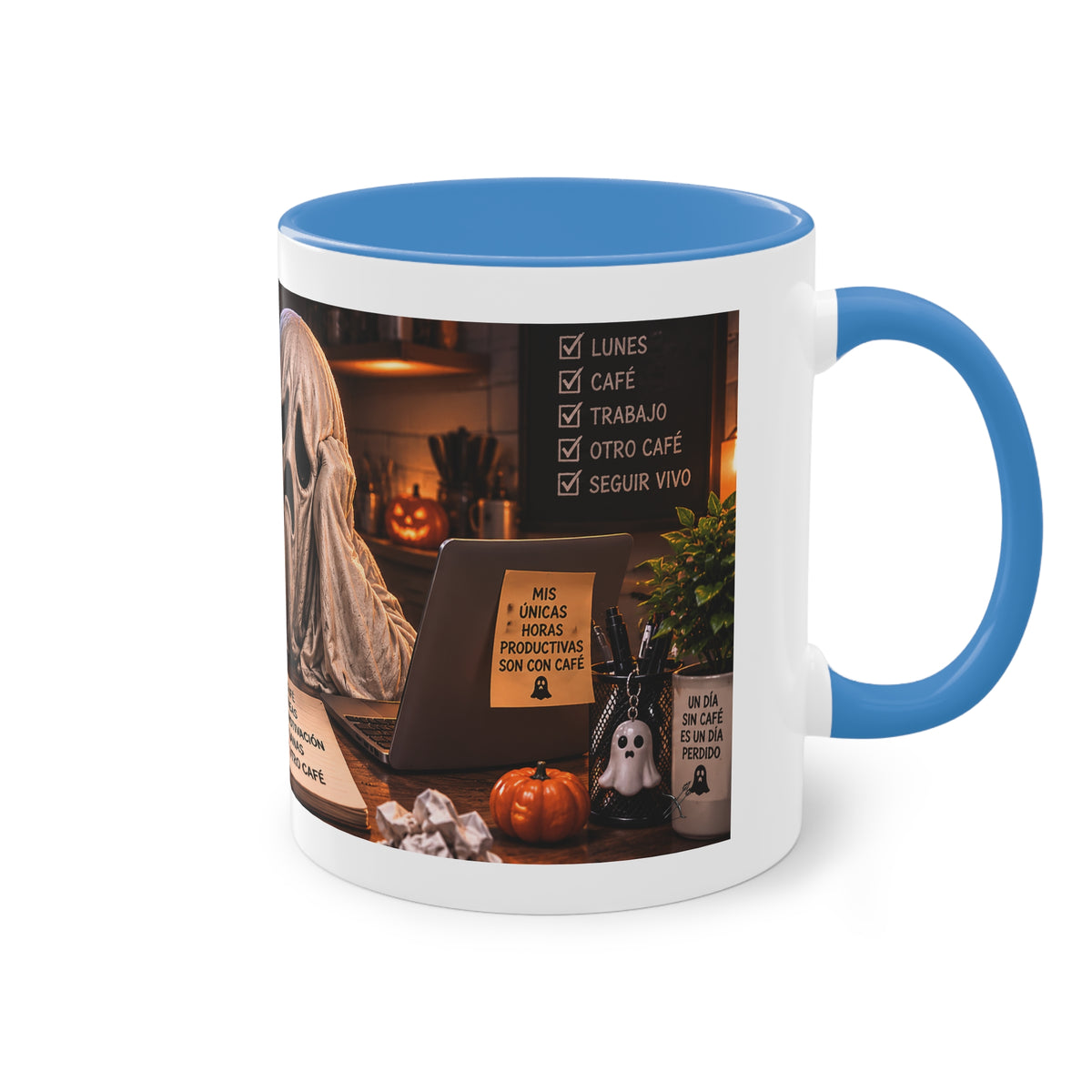 Taza No Hay Café de Halloween | Detallia