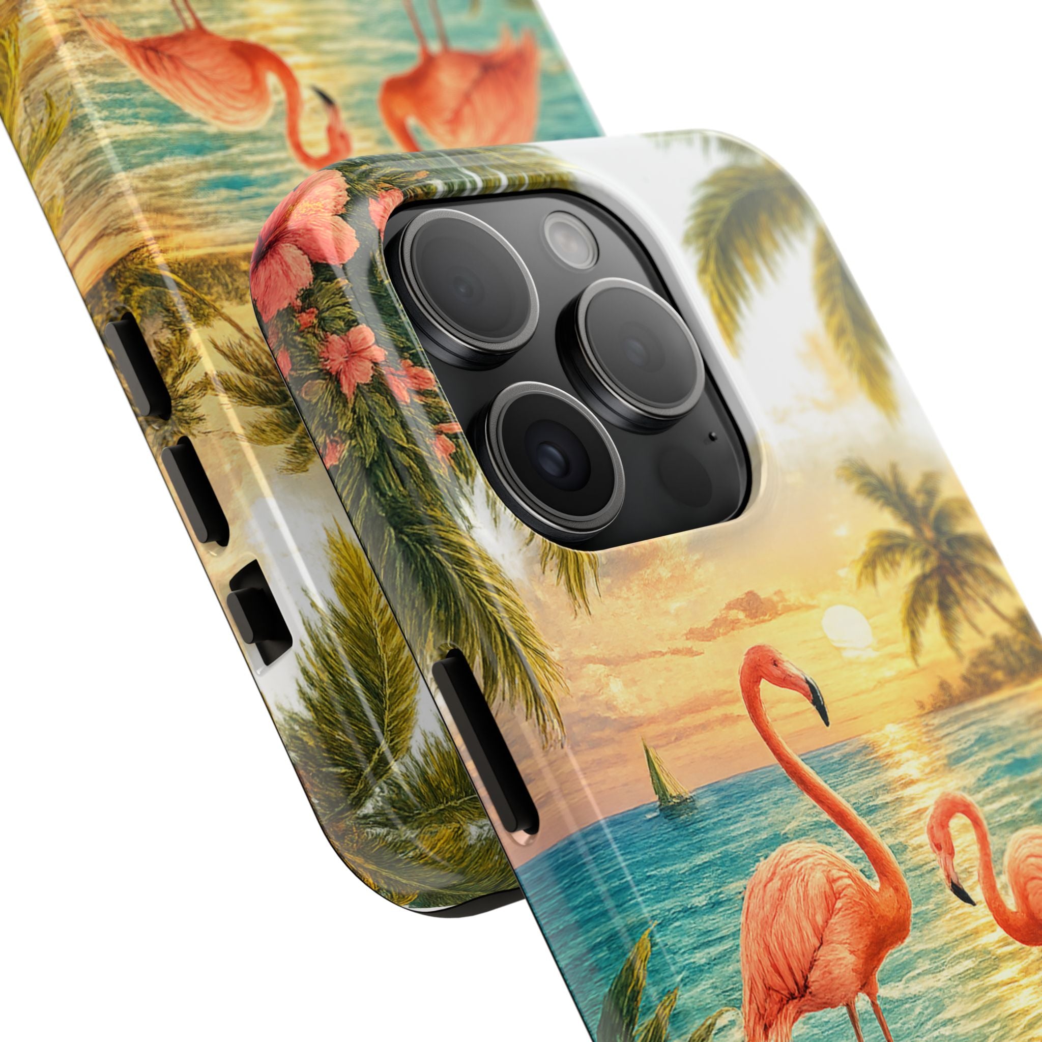 Funda Móvil Flamencos Tropical | Detallia