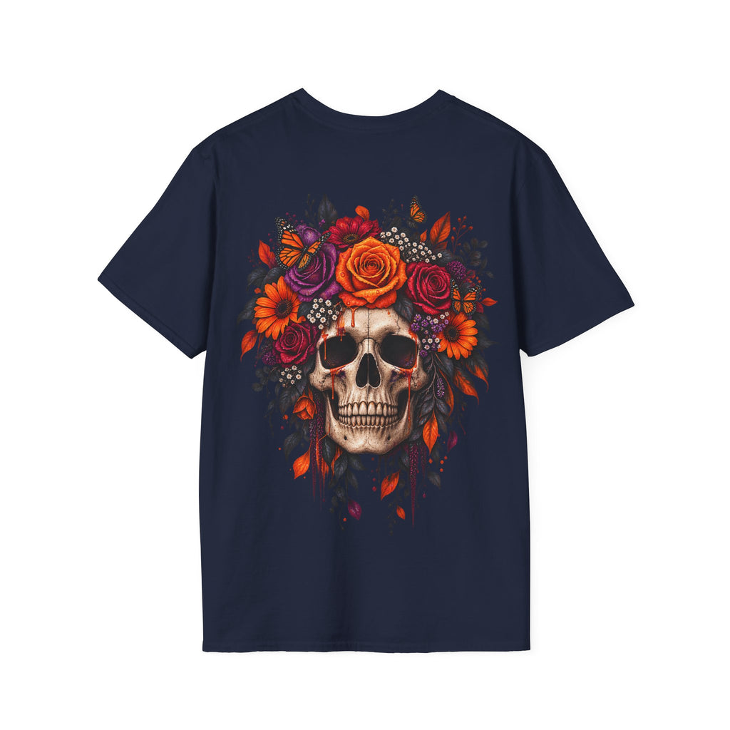 Camiseta Calavera Floral | Detallia