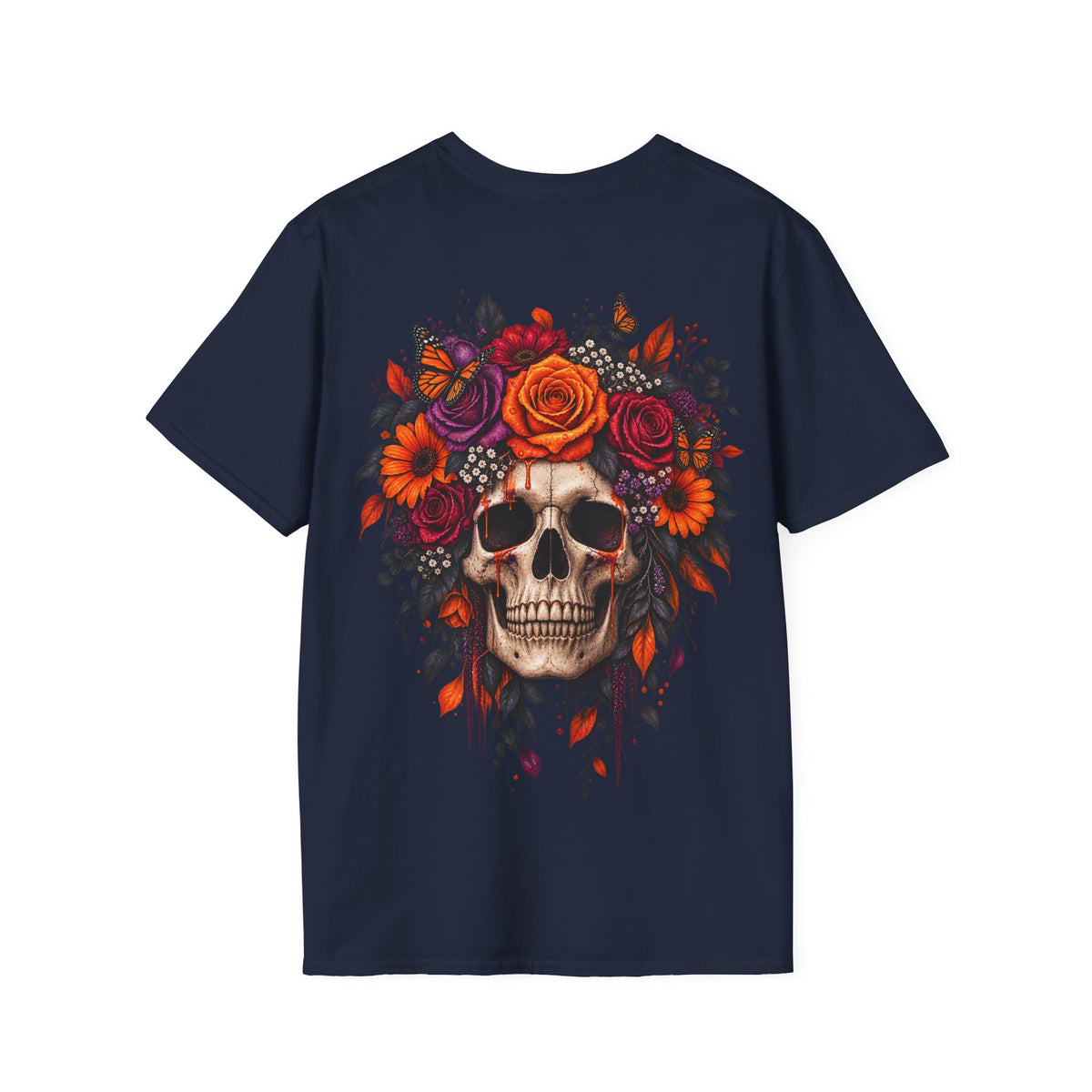Camiseta Calavera Floral | Detallia