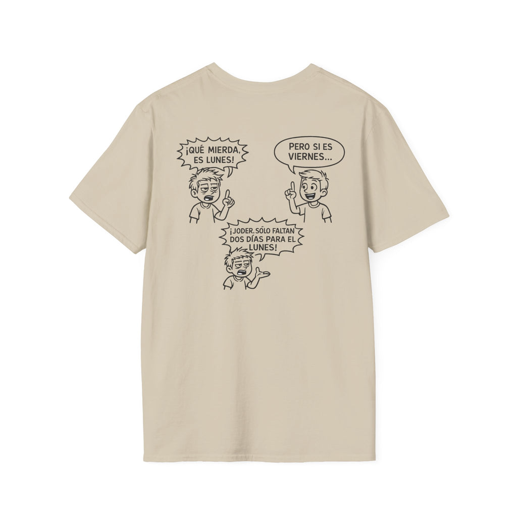 Camiseta "¡Qué Mierda, Es Lunes!" | Detallia