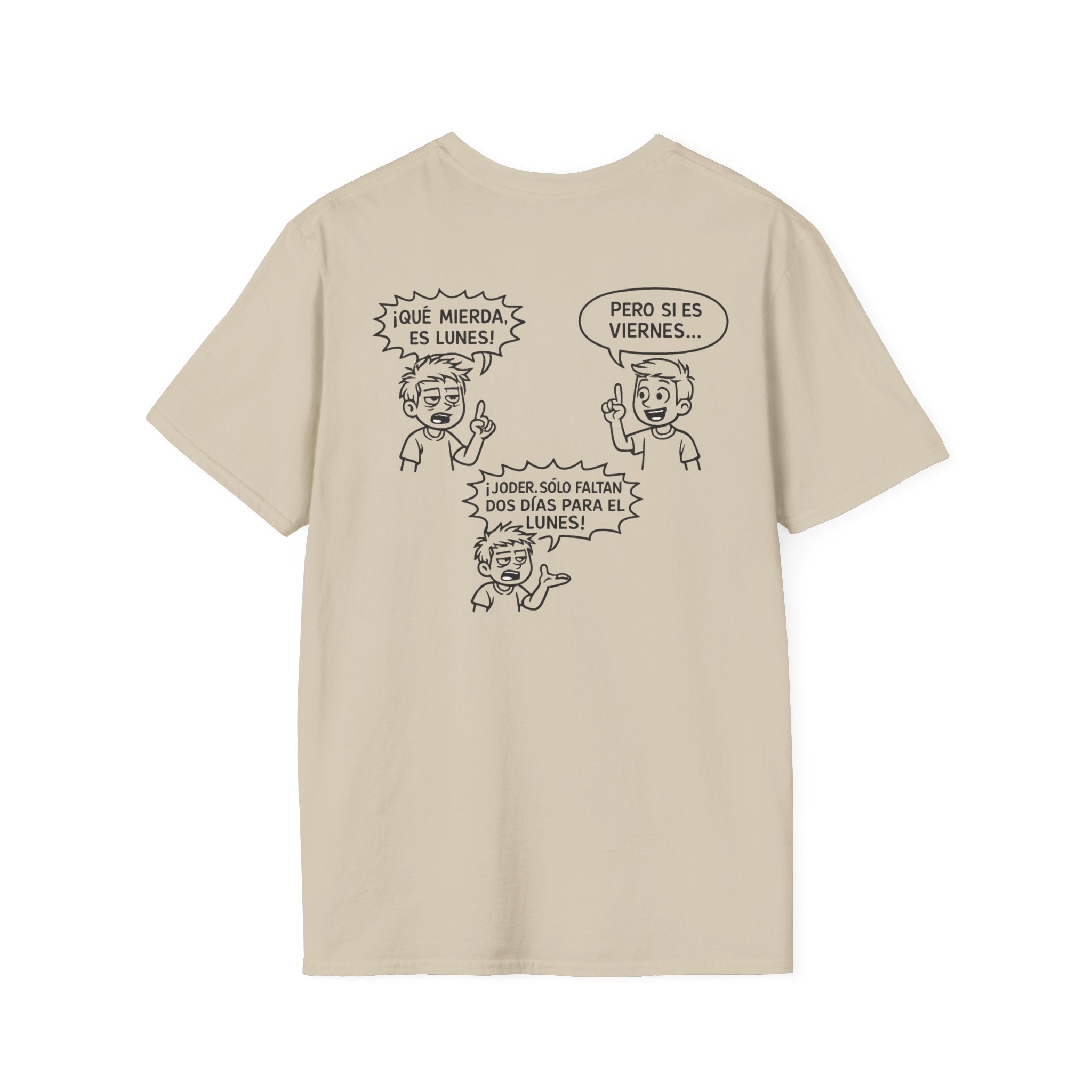 Camiseta "¡Qué Mierda, Es Lunes!" | Detallia