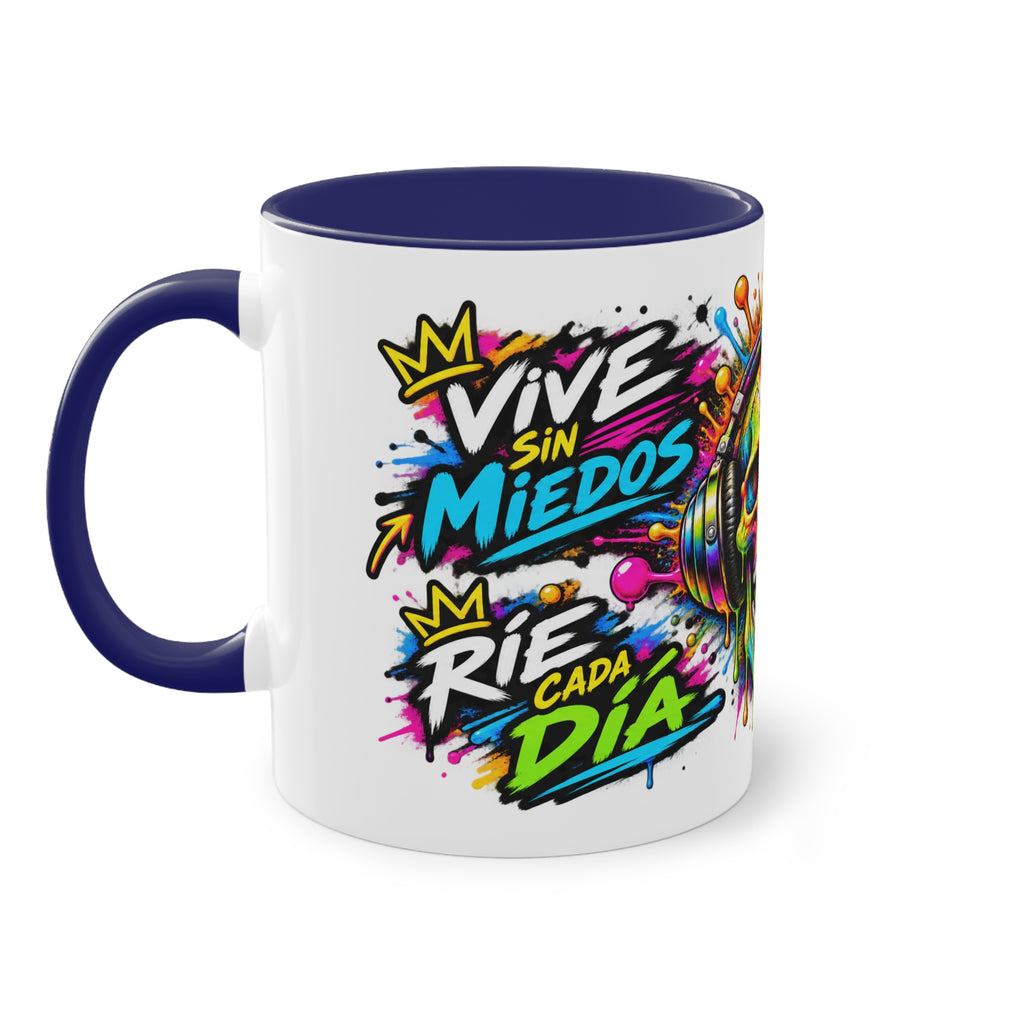 Taza Calavera Vive Sin Miedos | Detallia