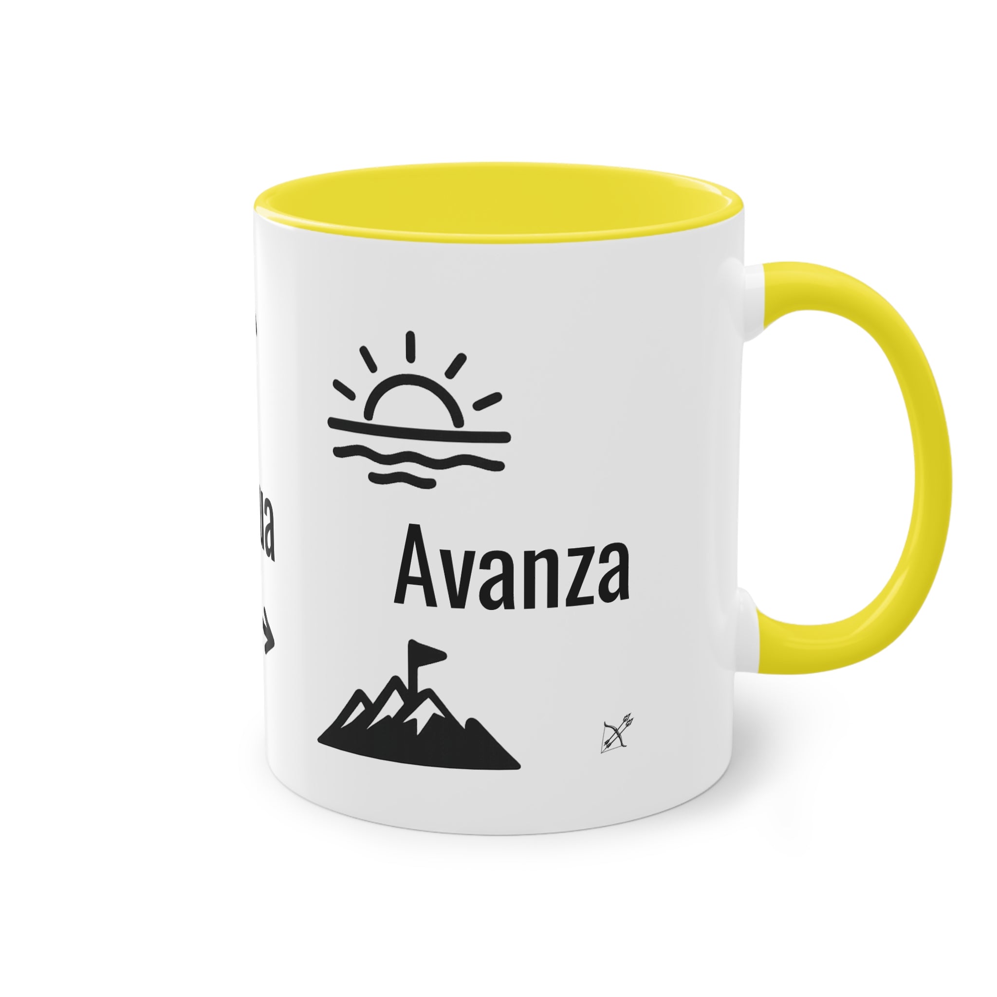 Taza "Acepta, Actúa, Avanza" | Detallia