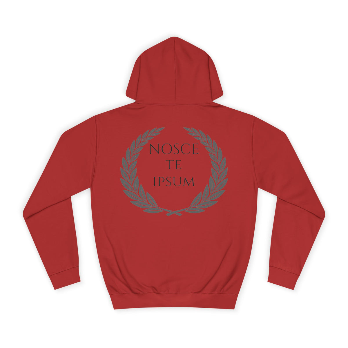 Sudadera Estoica "Nosce Te Ipsum" | Diseño Clásico con Corona de Laurel | Detallia