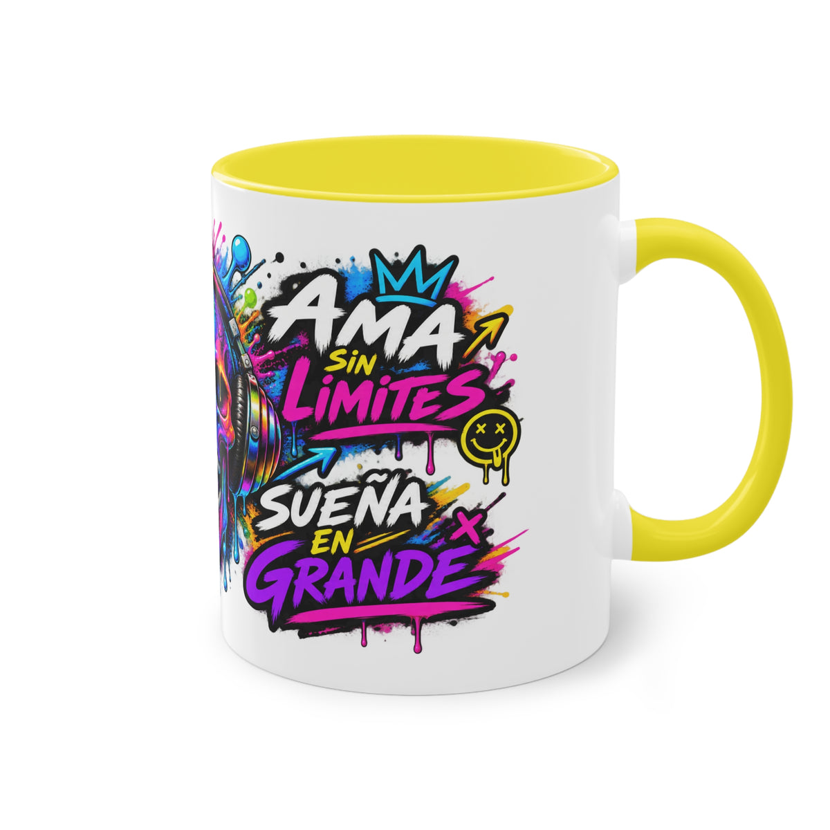 Taza Calavera Vive Sin Miedos | Detallia