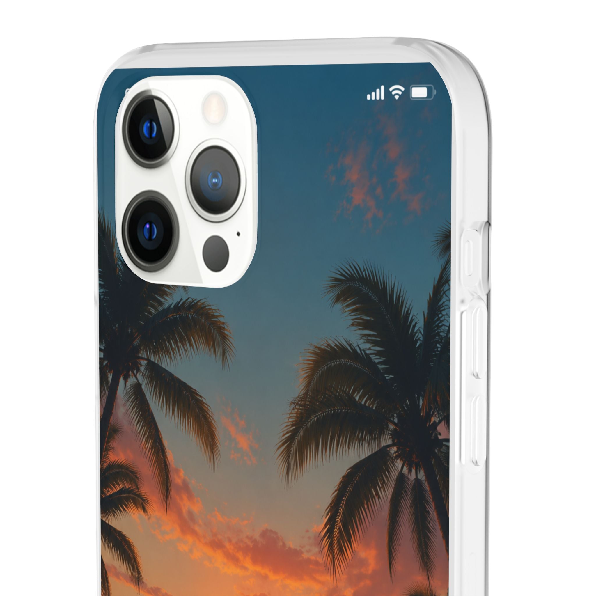 Funda Móvil Llamada Atardecer Tropical | Detallia