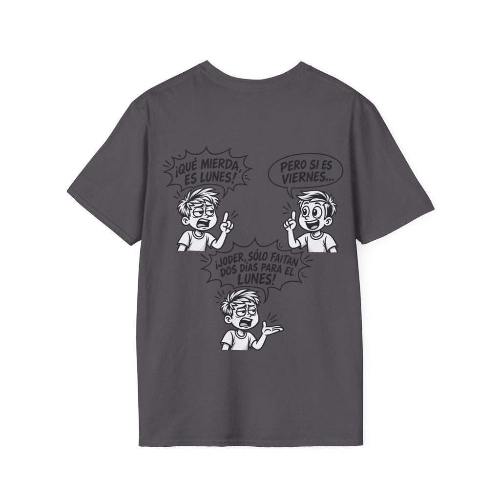 Camiseta "¡Qué Mierda, Es Lunes!" | Detallia