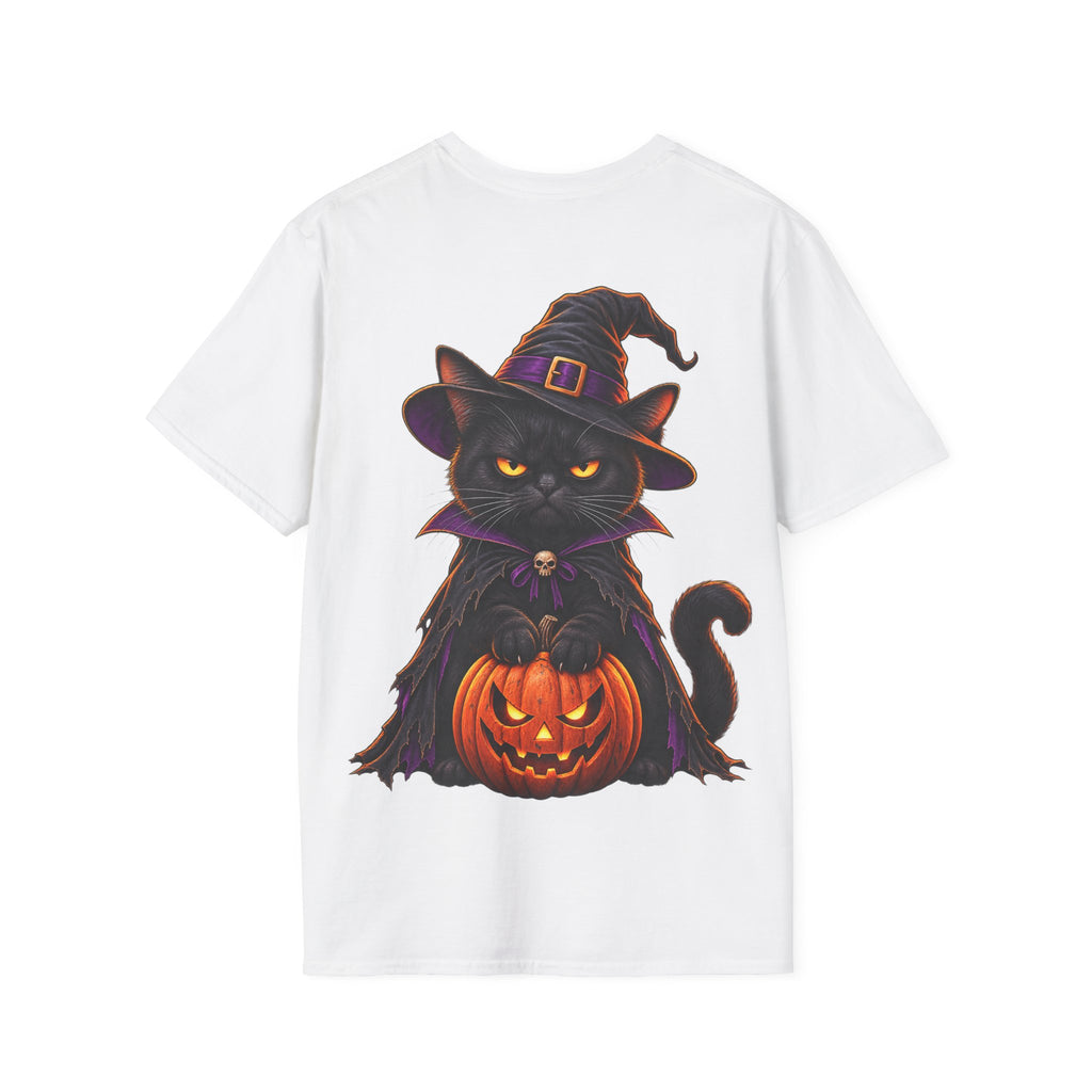 Camiseta Gato Brujo de Halloween | Detallia