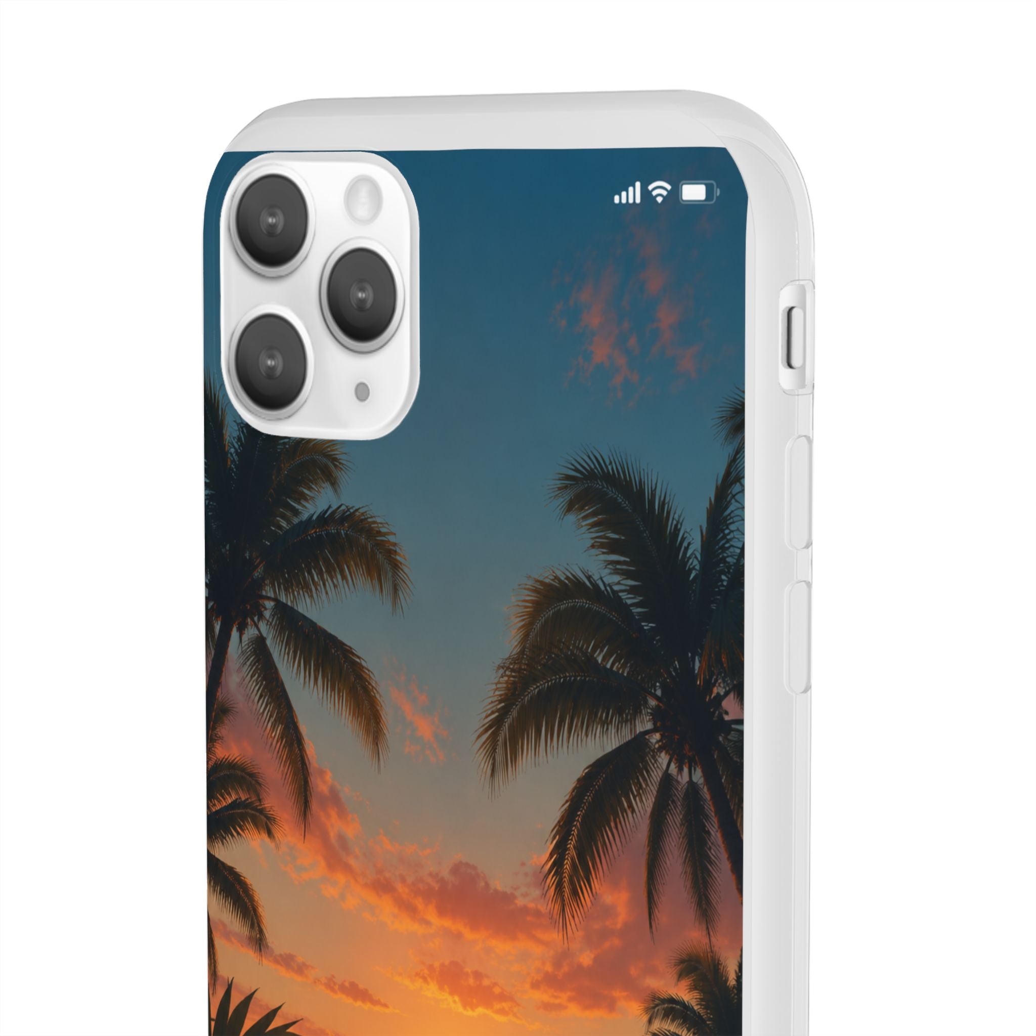 Funda Móvil Llamada Atardecer Tropical | Detallia