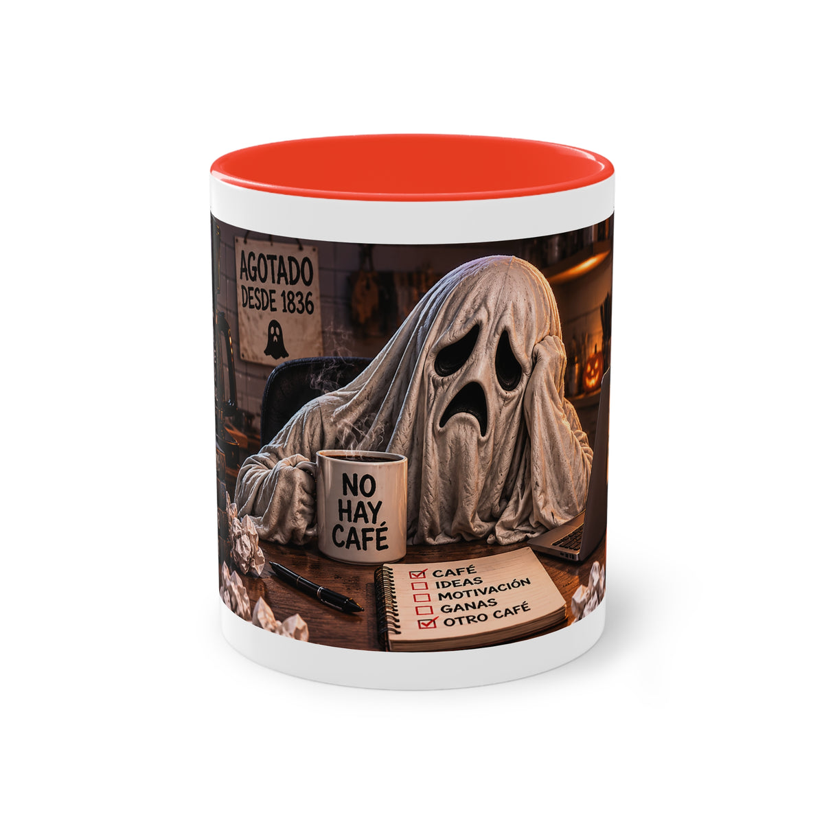 Taza No Hay Café de Halloween | Detallia