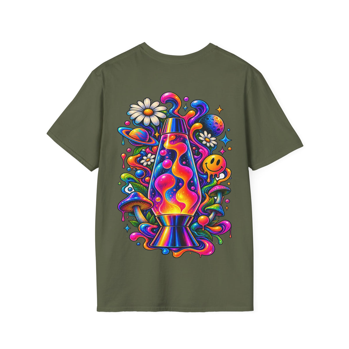 Camiseta Lámpara de Lava Psicodélica | Detallia