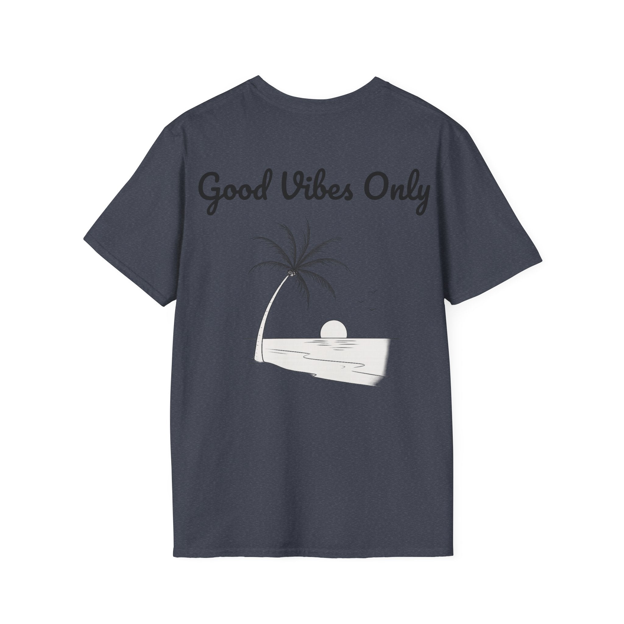 Camiseta Minimalista "Good Vibes Only" | Detallia