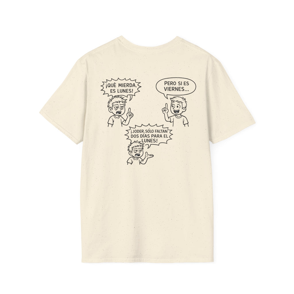 Camiseta "¡Qué Mierda, Es Lunes!" | Detallia