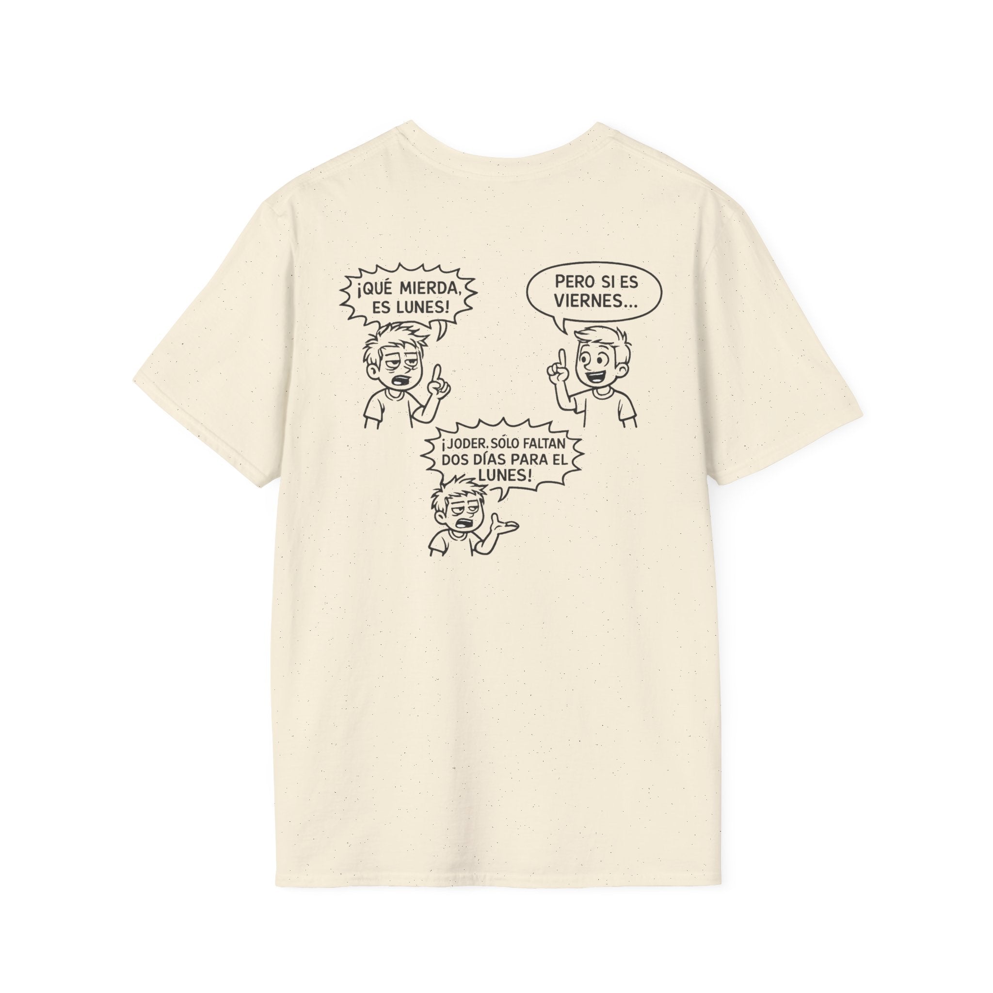 Camiseta "¡Qué Mierda, Es Lunes!" | Detallia