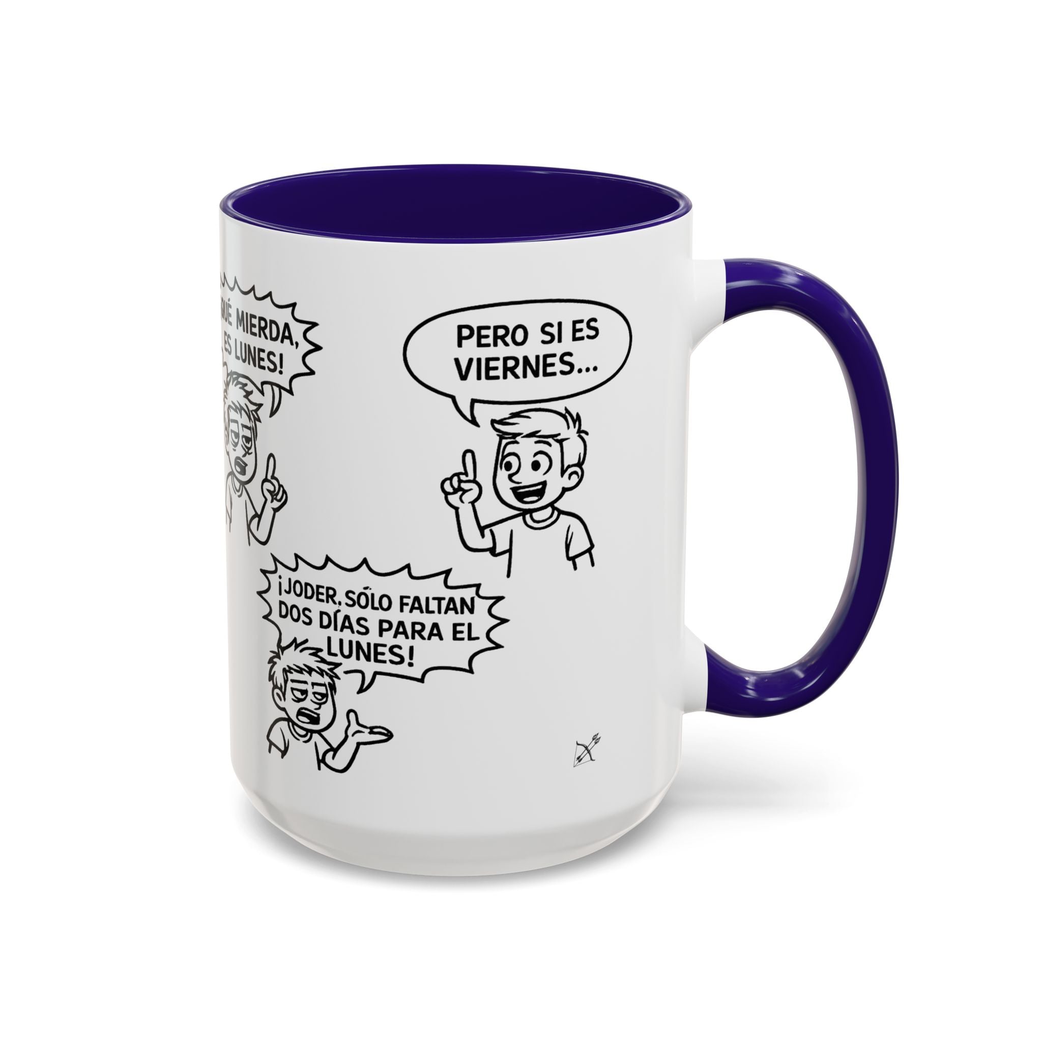Taza "¡Qué Mierda, Es Lunes!" | Detallia