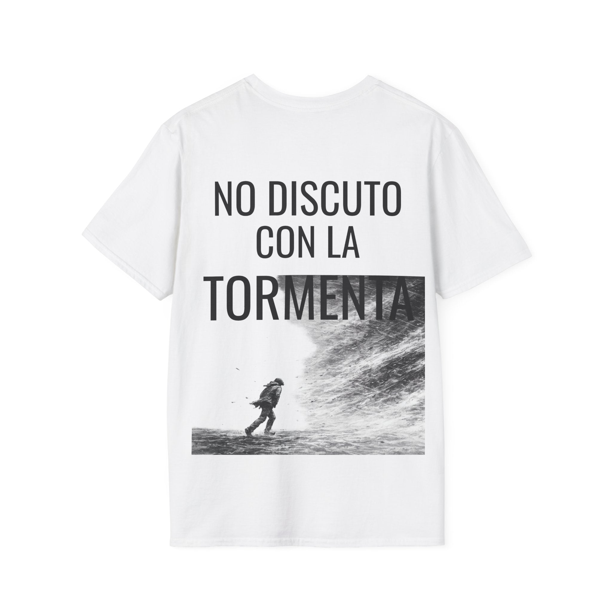 Camiseta "No Discuto Con La Tormenta" | Detallia