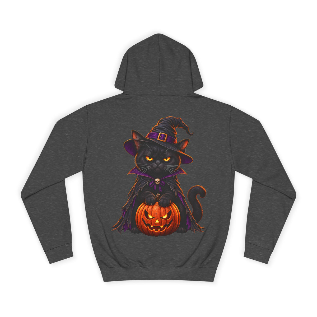 Sudadera Gato Brujo de Halloween | Detallia