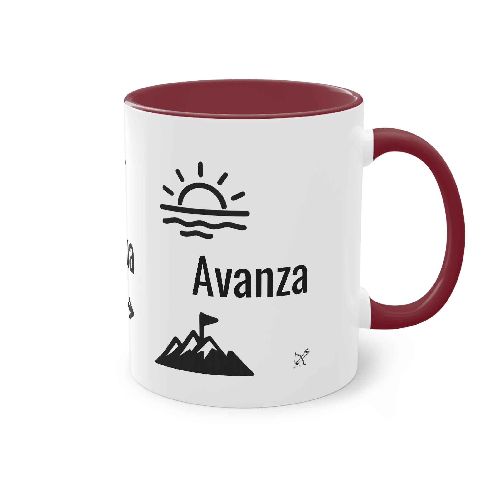 Taza "Acepta, Actúa, Avanza" | Detallia