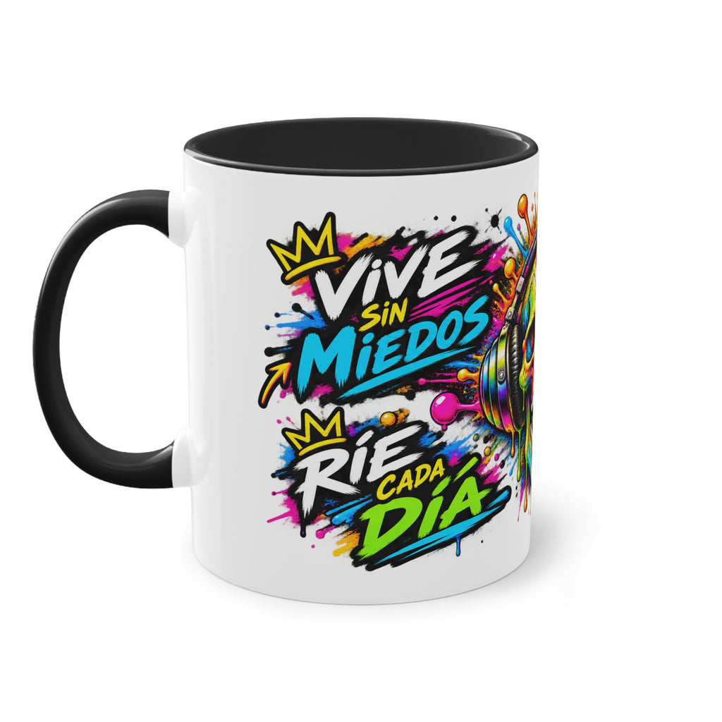 Taza Calavera Vive Sin Miedos | Detallia