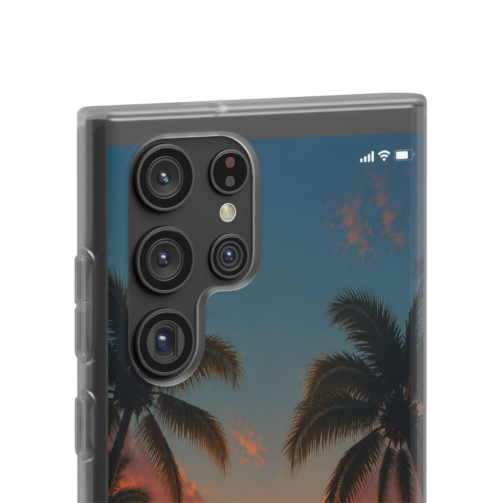 Funda Móvil Llamada Atardecer Tropical | Detallia