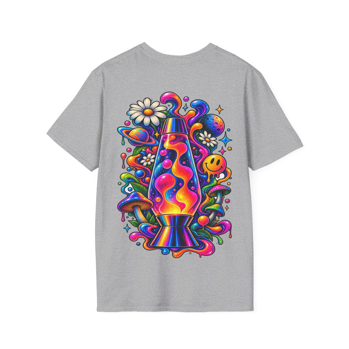 Camiseta Lámpara de Lava Psicodélica | Detallia